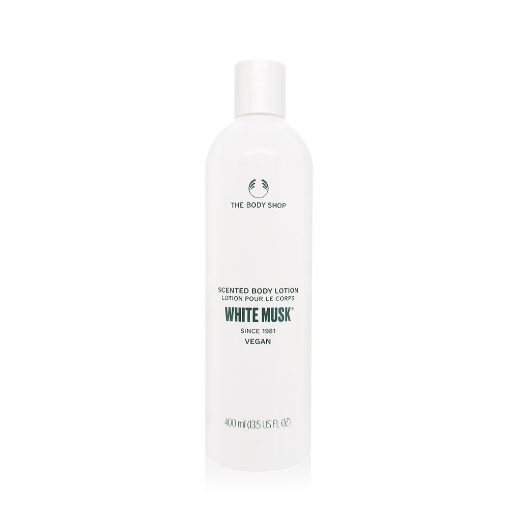 THE BODY SHOP 白麝香身體潤膚乳(400ml)-平行輸入