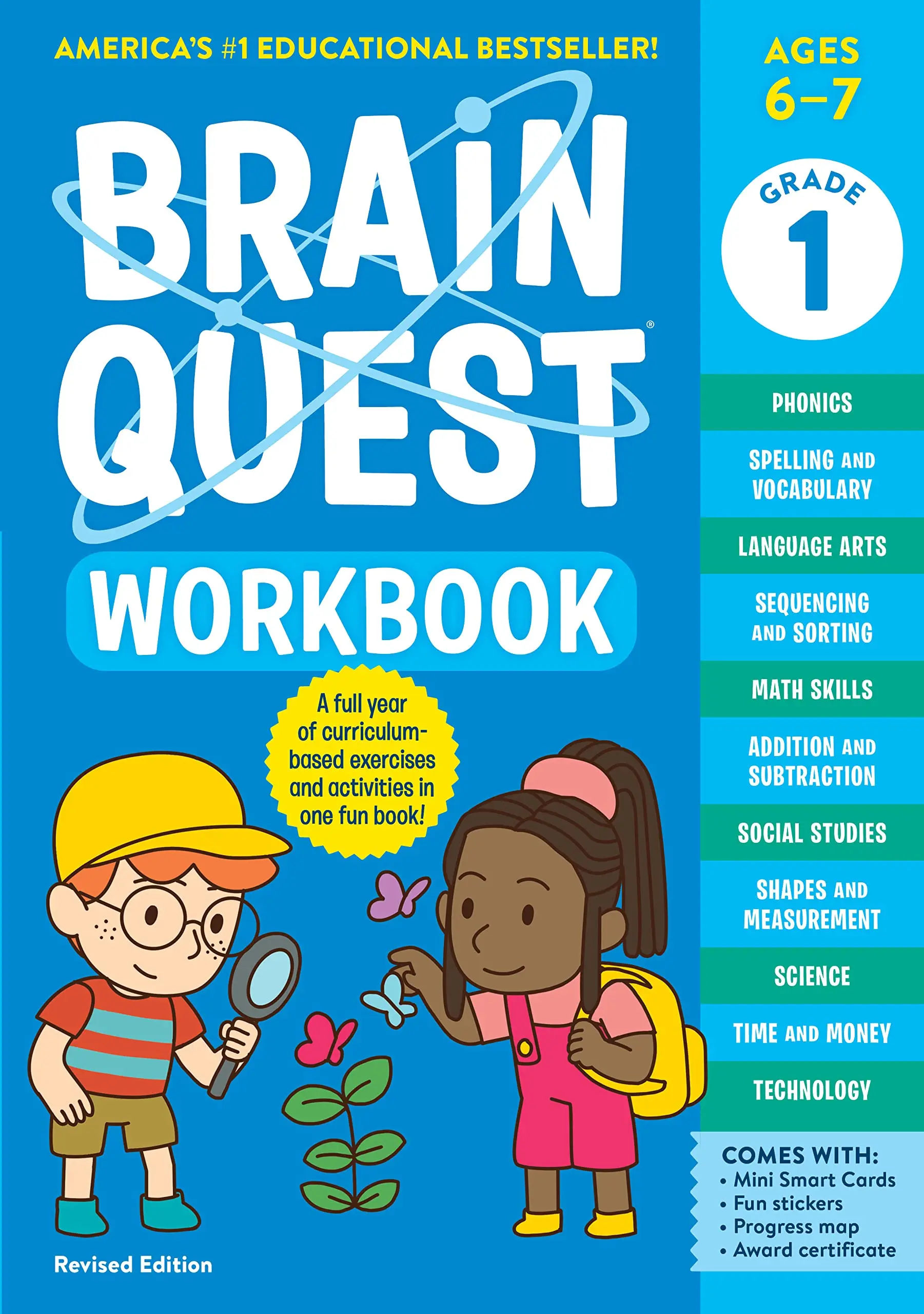 Brain Quest Workbook: 1st Grade (Revised Ed.)