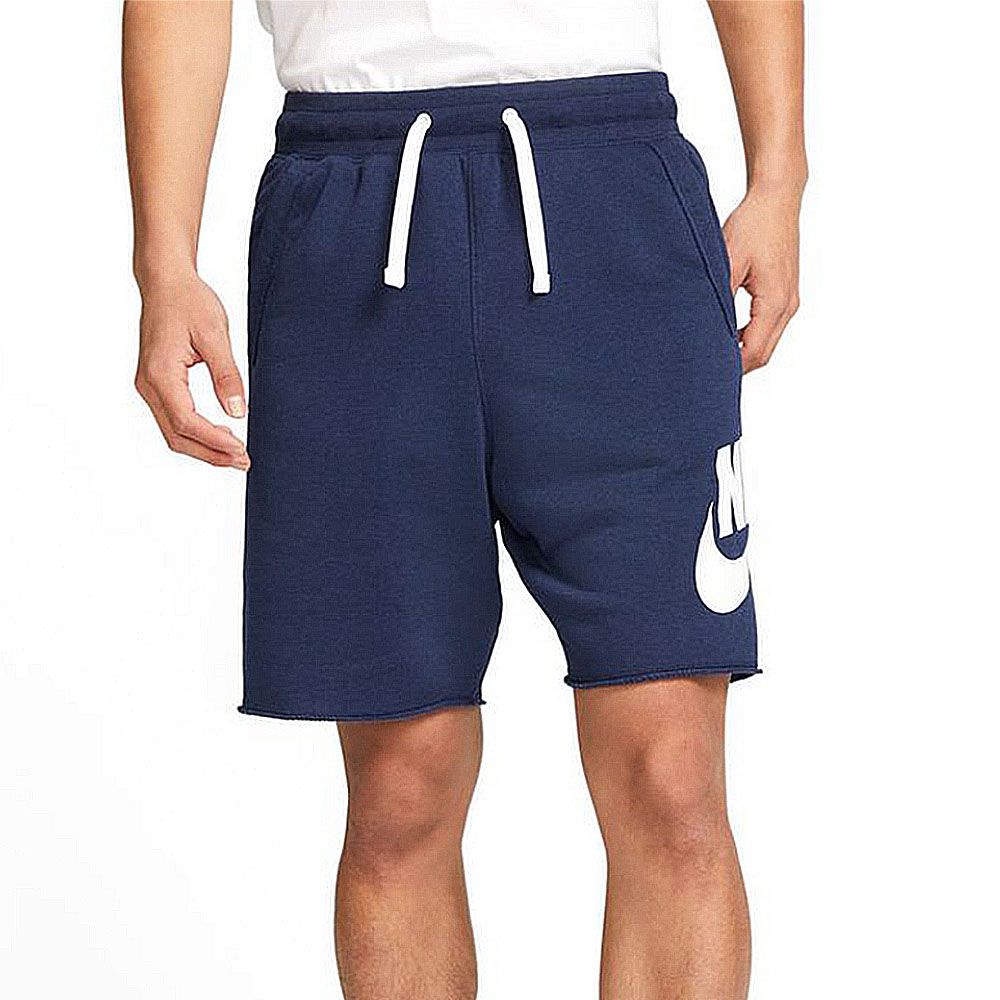 【NIKE】CLUB ALUMNI HBR FT 運動短褲/藍/男-DX0503410/ S