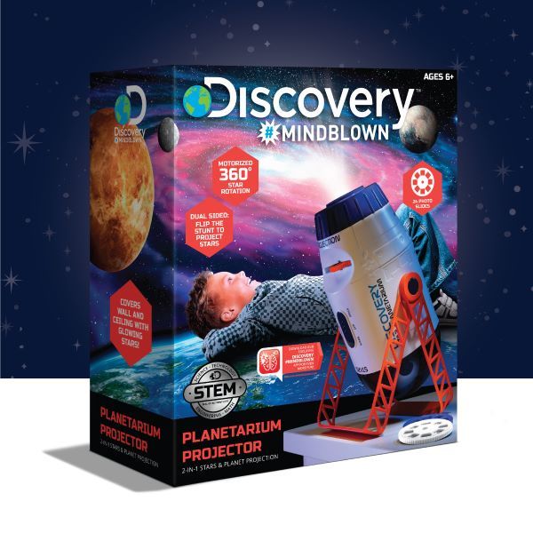 在家就能探索宇宙➤Discovery太空投影迷你天文台