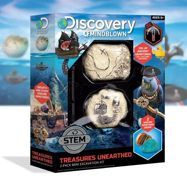 Discovery神秘寶藏迷你挖掘套組/ 2入