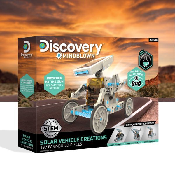 Discovery 12合1太陽能機器人/ 197件裝