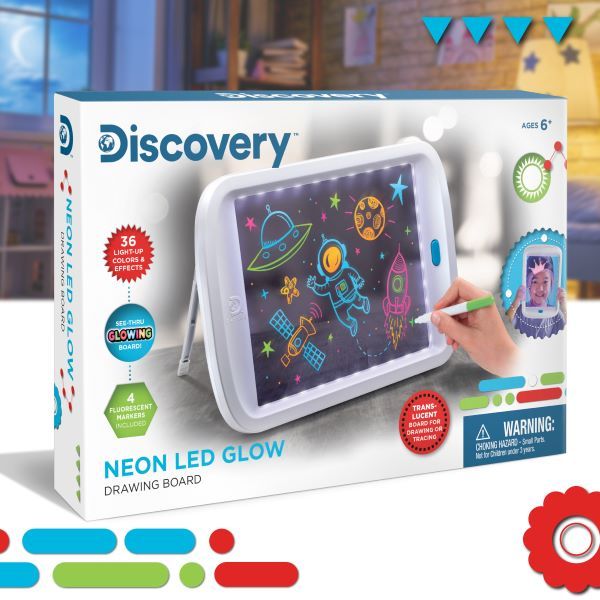 Discovery霓虹LED燈創意繪圖板