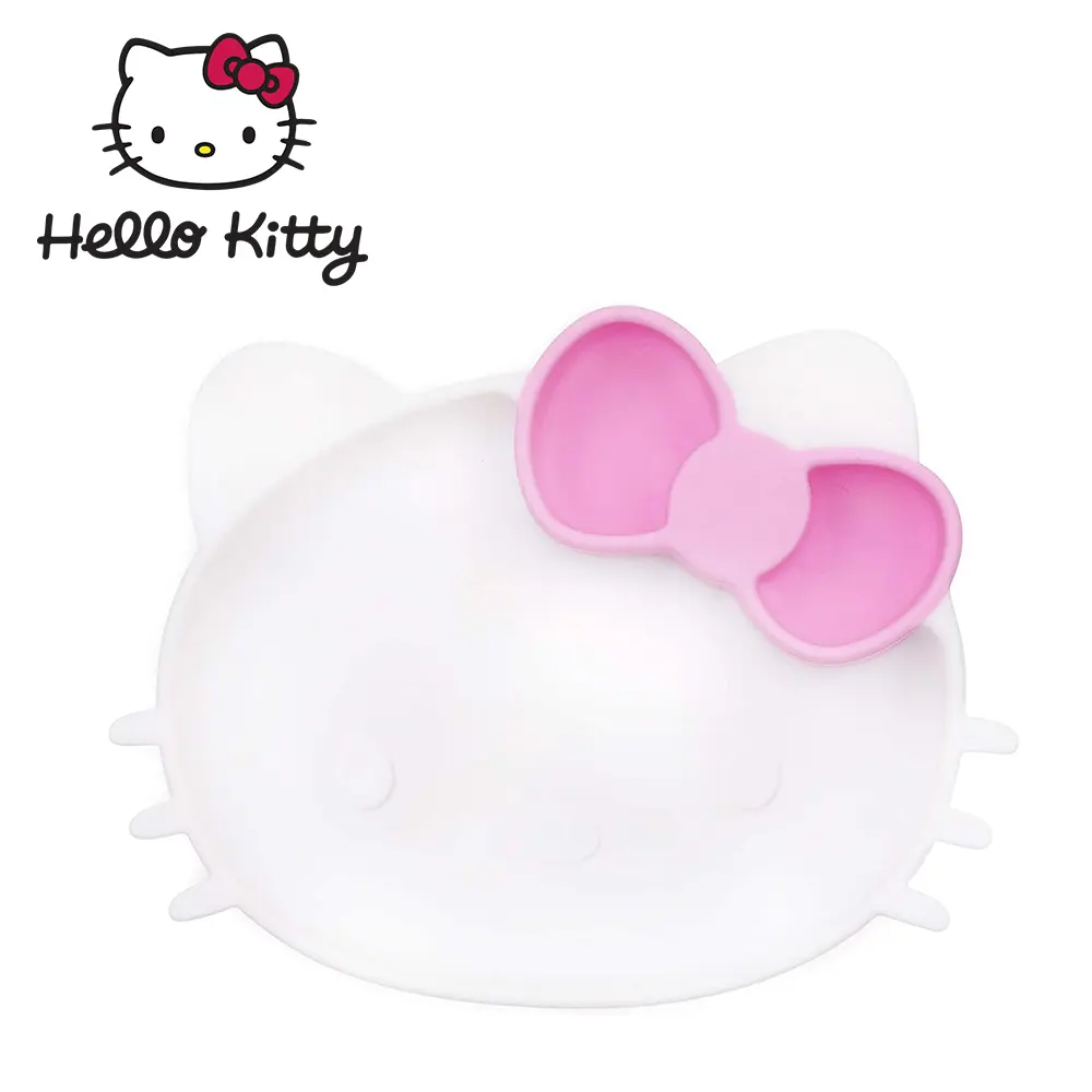 Bumkins 寶寶矽膠餐盤(Hello Kitty)