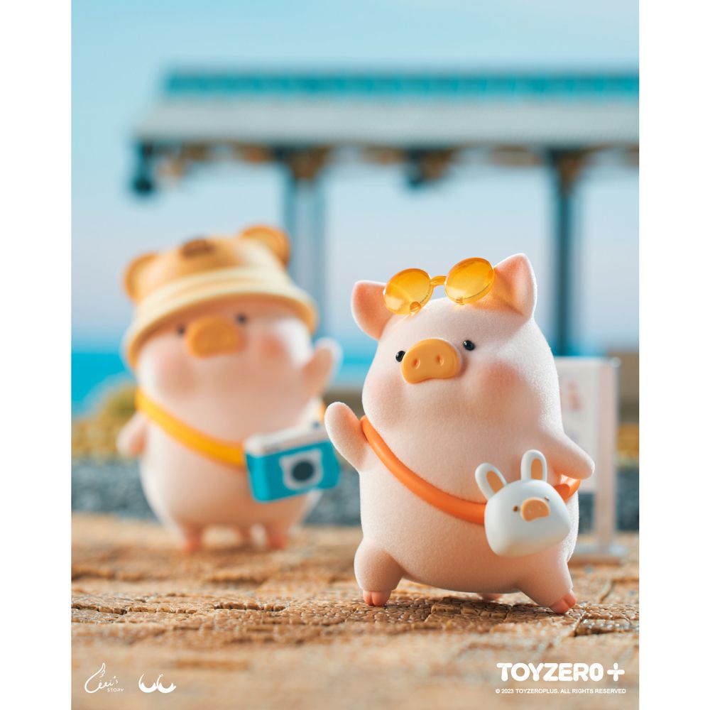 TOYZEROPLUS罐頭豬LuLu旅行系列公仔盒玩