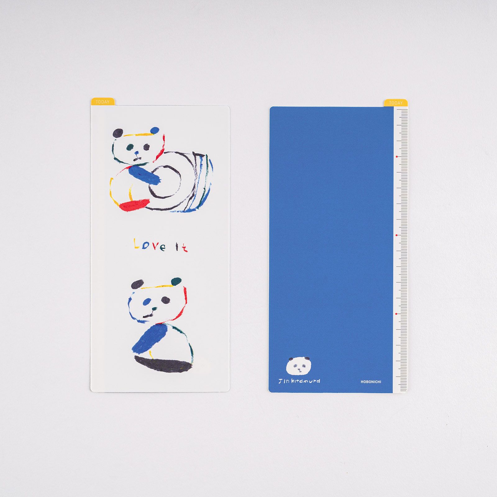 日本ほぼ日手帳墊板/ Weeks/ Jin Kitamura/ Love it/ 熊貓