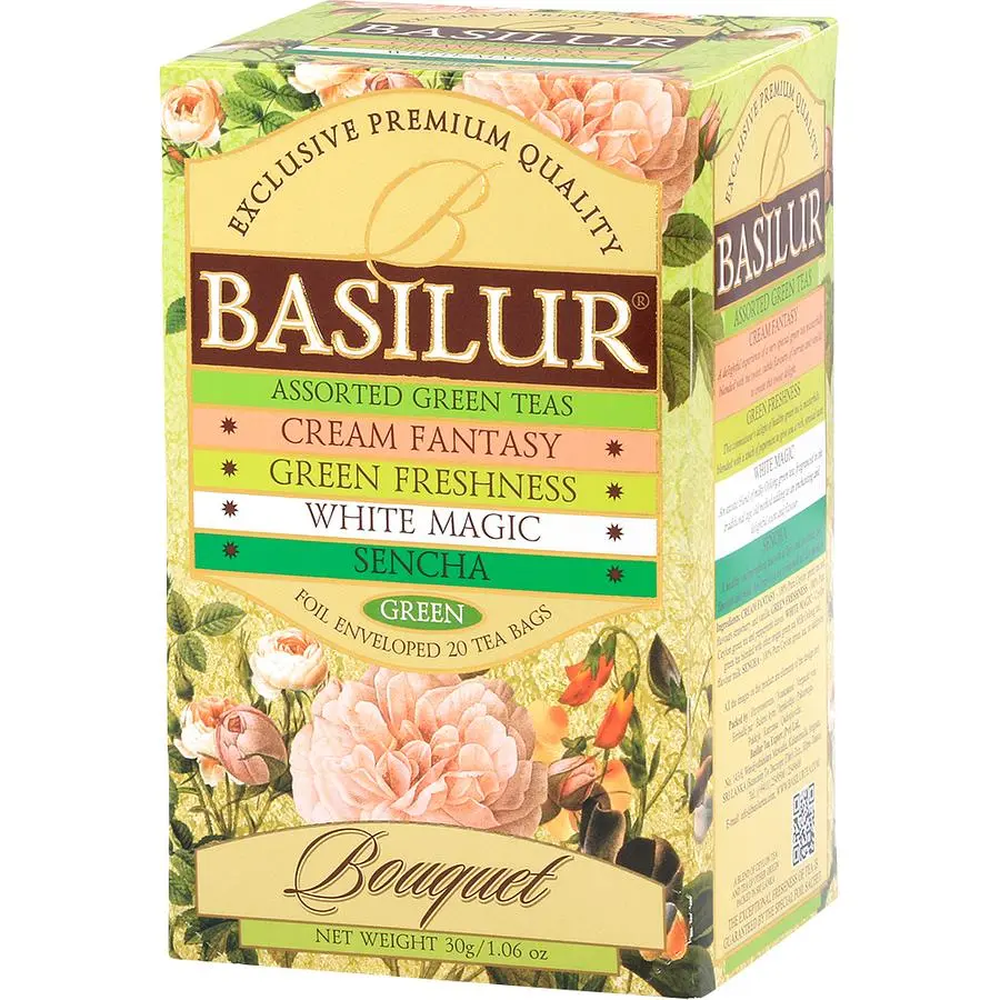 BASILUR花系列錫蘭茶包/ 5種口味