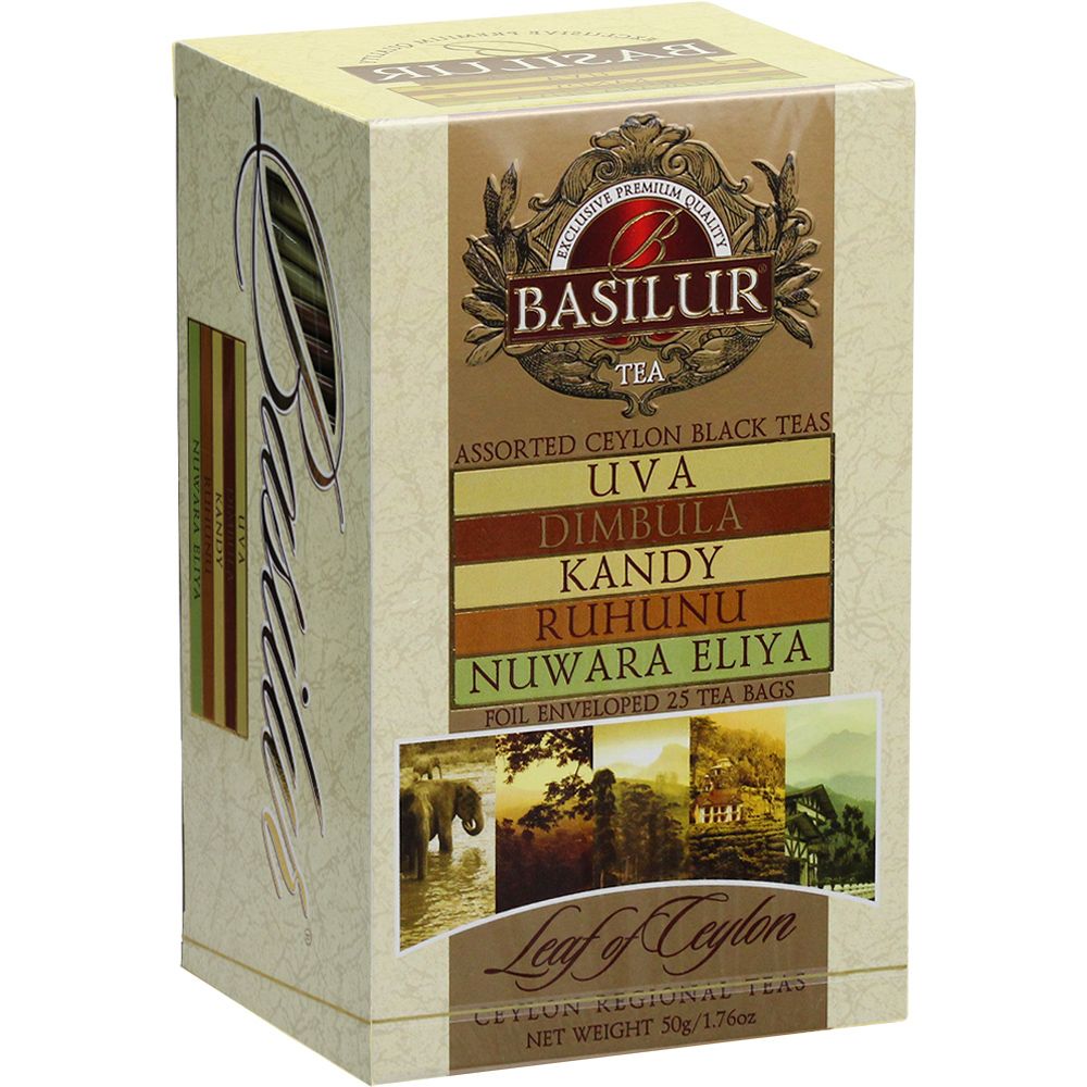 BASILUR錫蘭紅茶/ 五產區