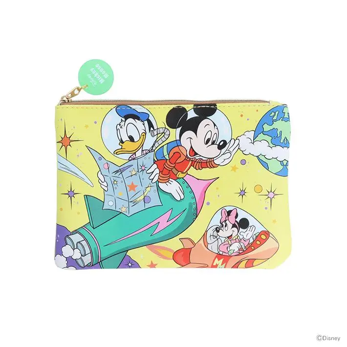 日本 sun-star Disney Retro Art Collection 收納袋/ 米奇