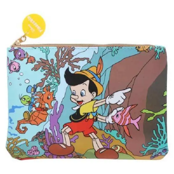 日本 sun-star Disney Retro Art Collection 收納袋/ 皮諾丘
