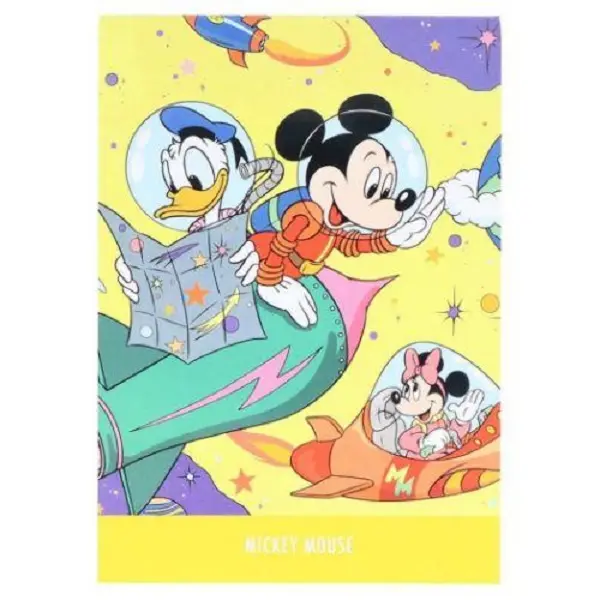 日本 sun-star Disney Retro Art Collection便條紙本/ A6/ 米奇