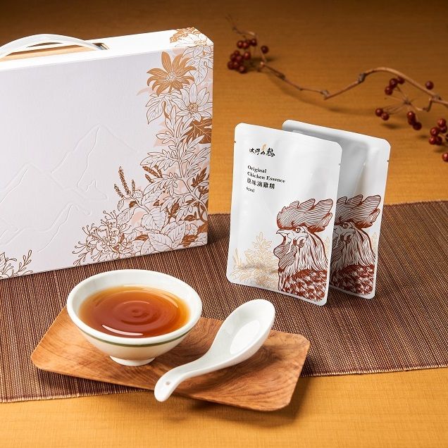 【大野山雞】放山土雞原味滴雞精鋁箔包- 7入禮盒版 (65ml/包)
