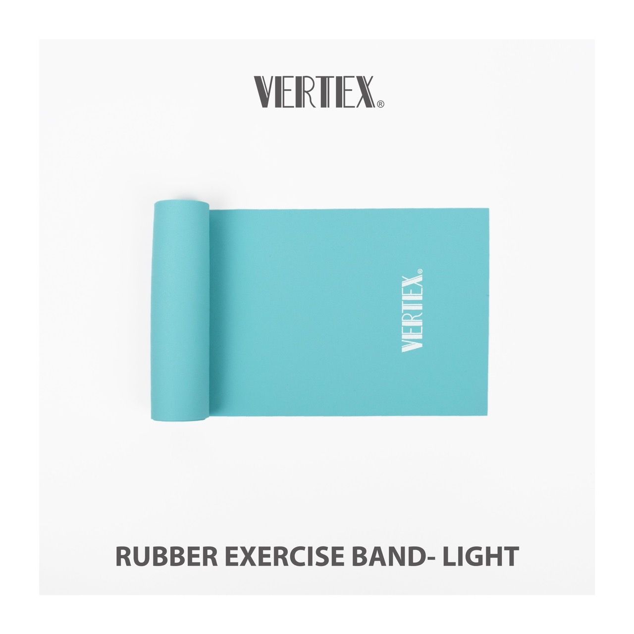 VERTEX Latex-Free瑜珈彈力帶/ 淺藍/ 初級Light