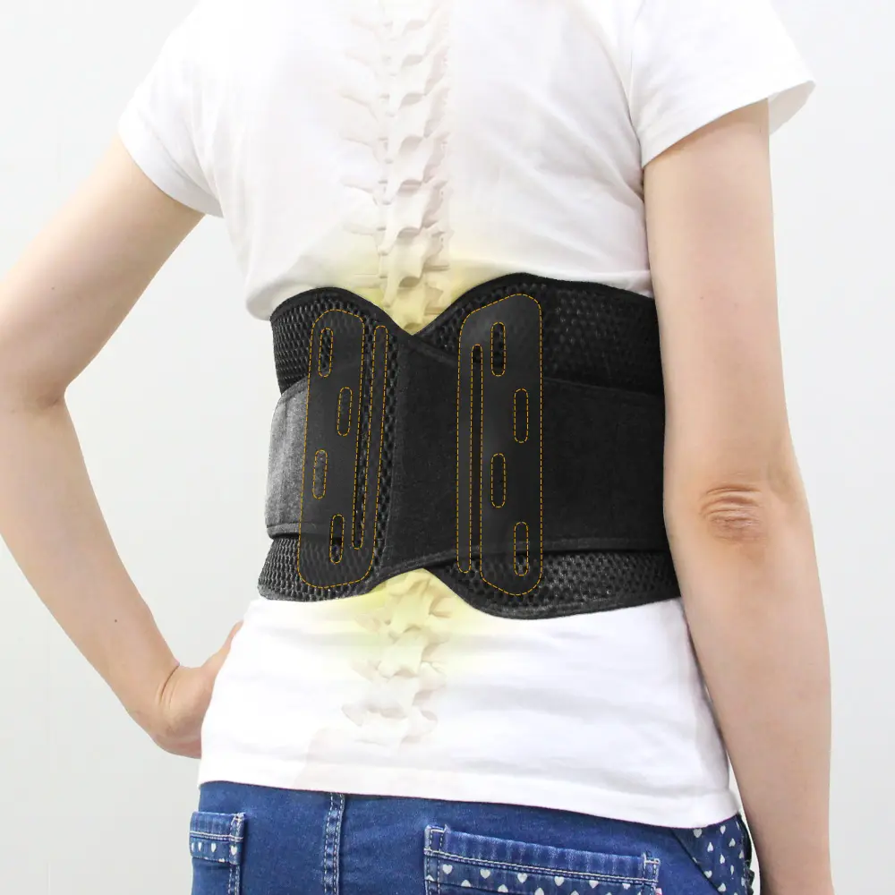 【BODYVINE巴迪蔓】透氣調整型護腰帶(腰腹背舒適穩固)-1只/ L/XL