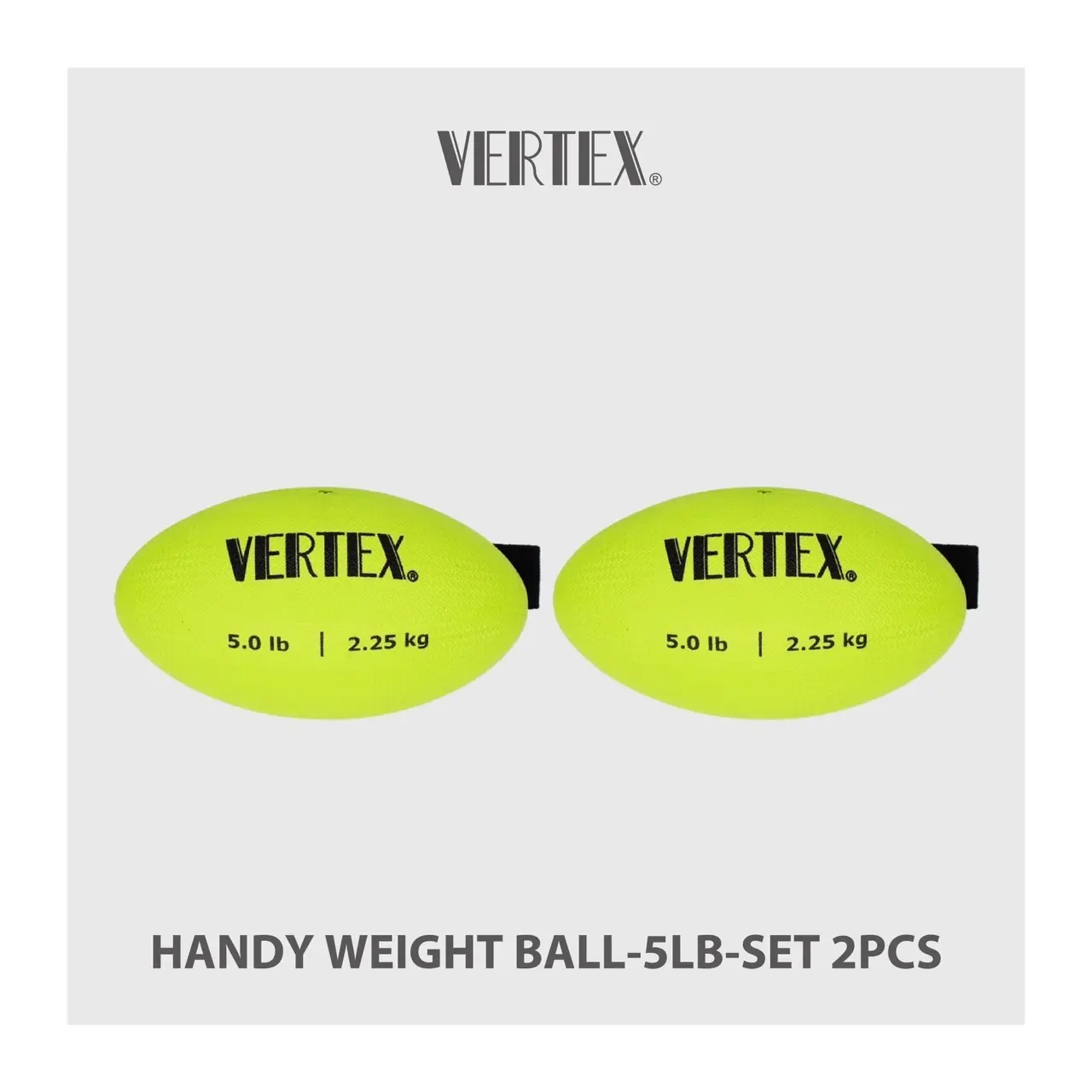 VERTEX 5LB橄欖型小砂球/ 一組兩入