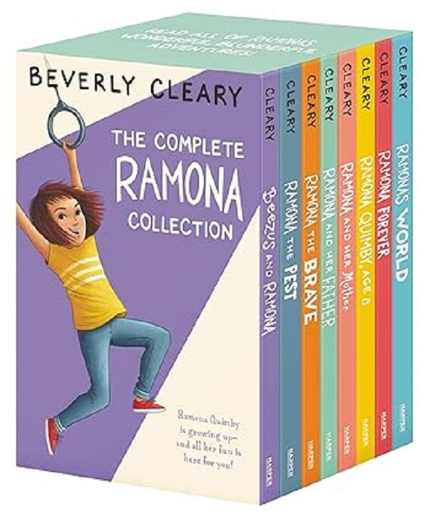 The Complete 8-Book Ramona Collection: Beezus and Ramona, Ramona and Her Father, Ramona and Her Mother, Ramona Quimby, Age 8, Ramona