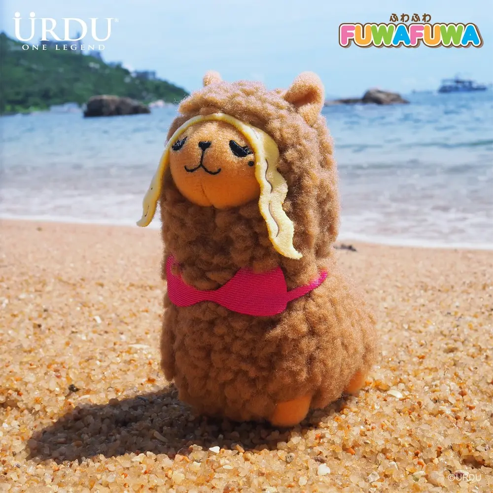 URDU福部屋FUWAFUWA系列盒玩/ PART 8/ 羊駝/ 夏天風格/ 單入隨機