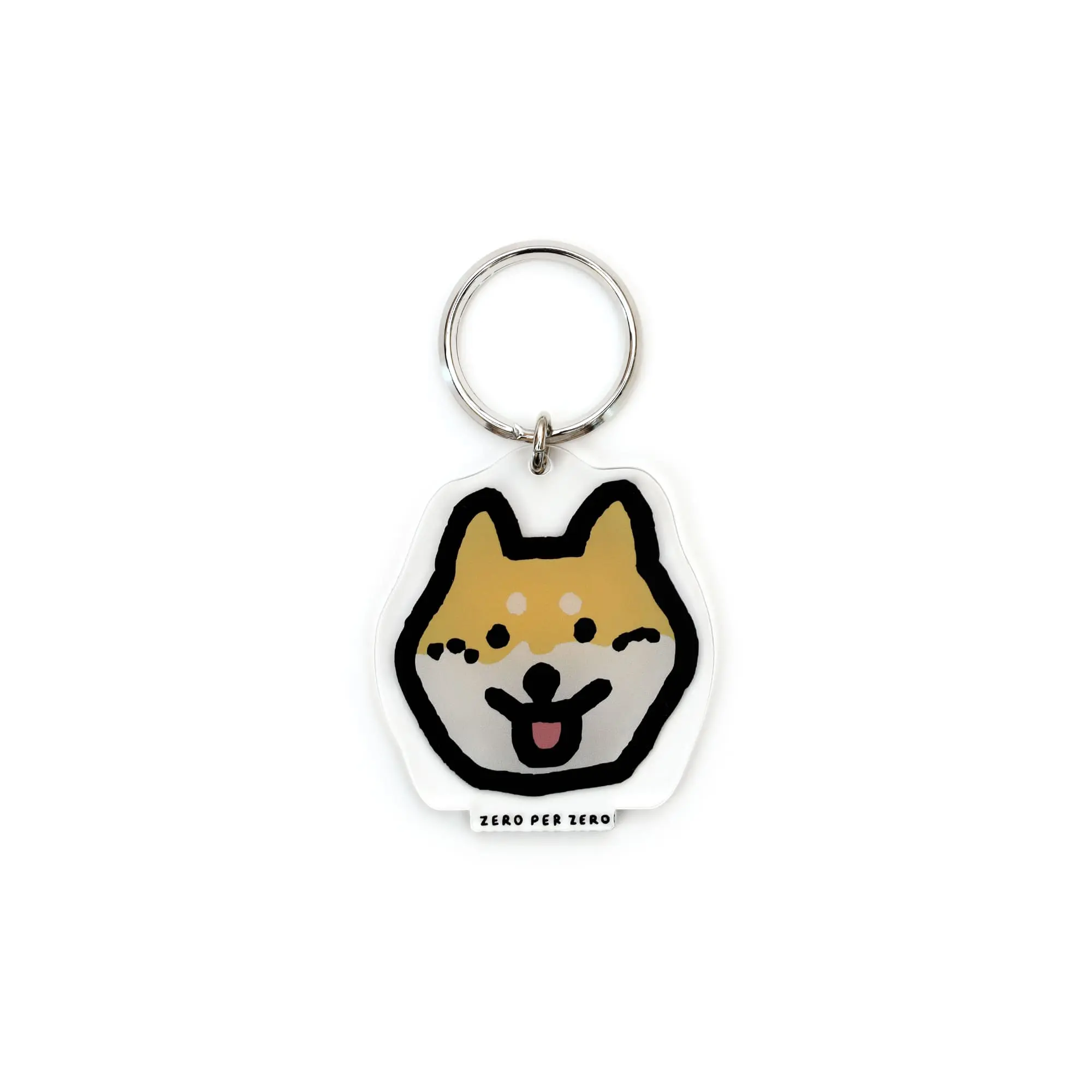韓國ZERO PER ZERO 鑰匙圈/ 柴犬