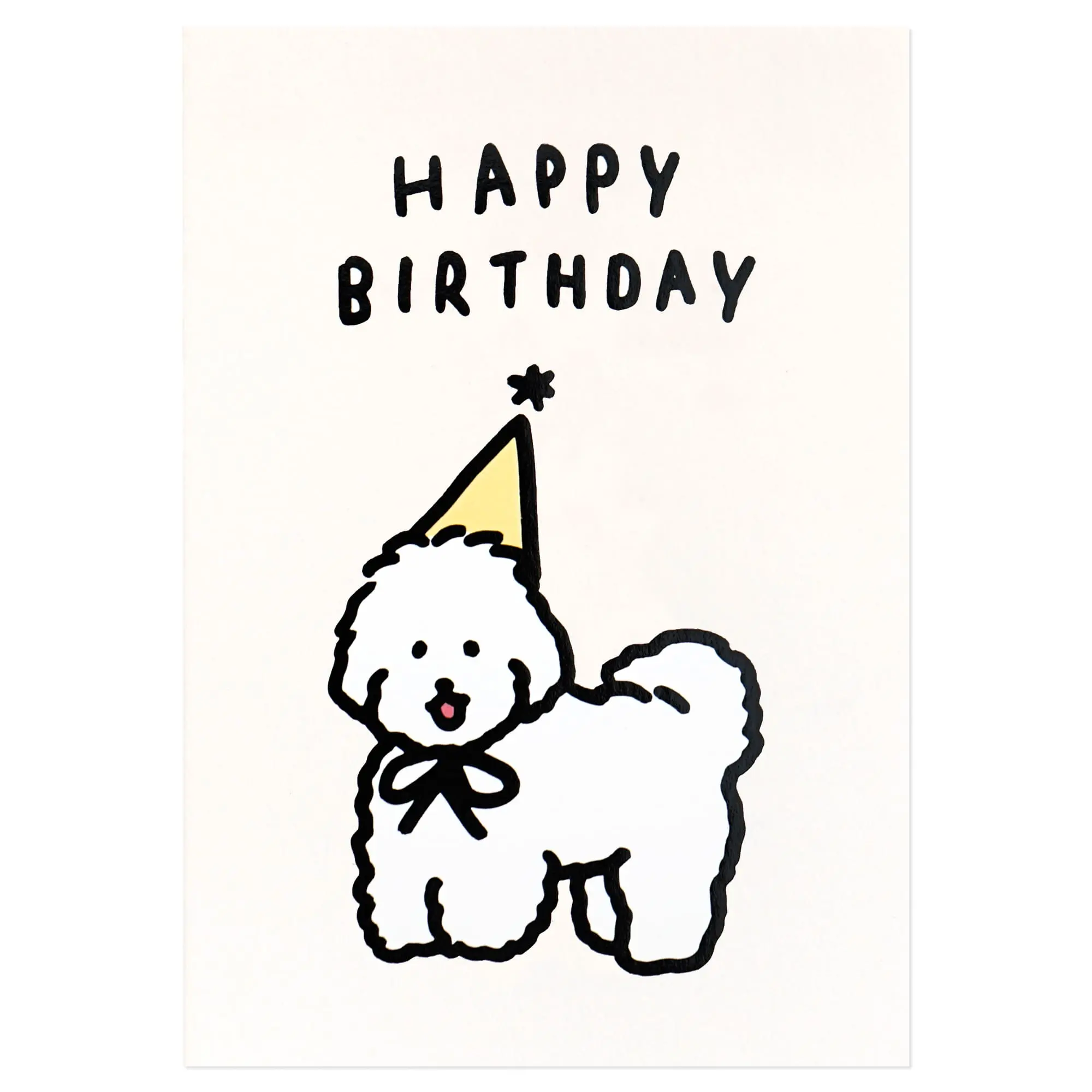 韓國ZERO PER ZERO 生日卡/ 狗狗祝你生日快樂
