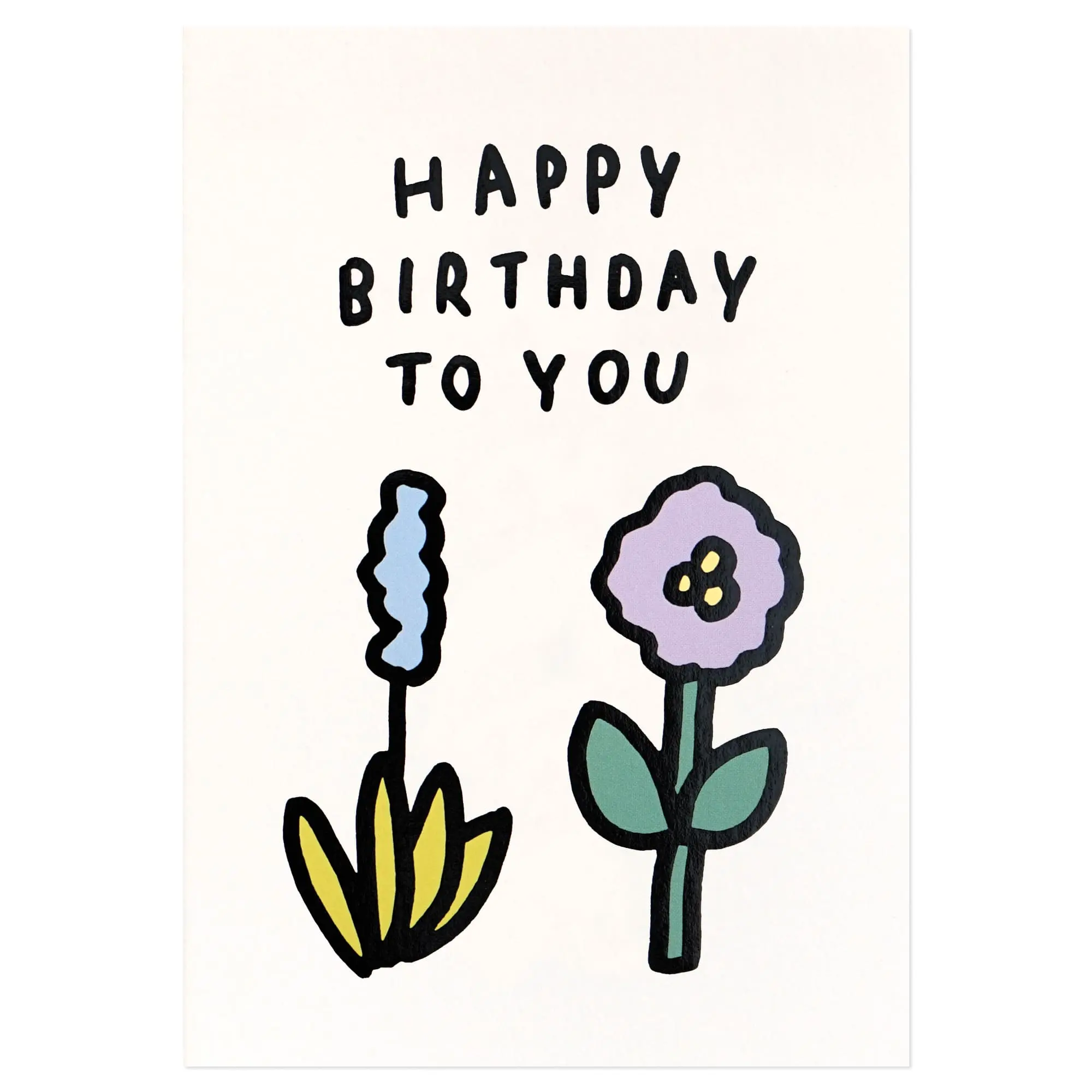韓國ZERO PER ZERO 生日卡/ 花兒祝你生日快樂