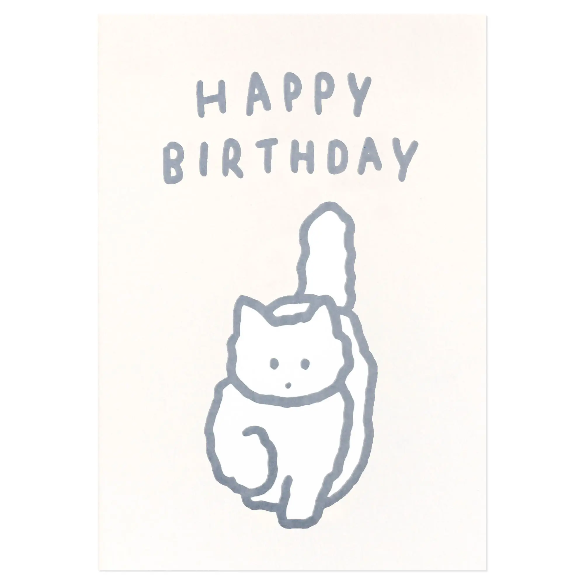 韓國ZERO PER ZERO 生日卡/ 貓咪祝你生日快樂