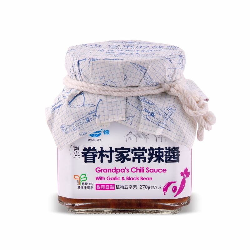 明德懷味眷村眷村家常辣醬/ 香蒜豆豉