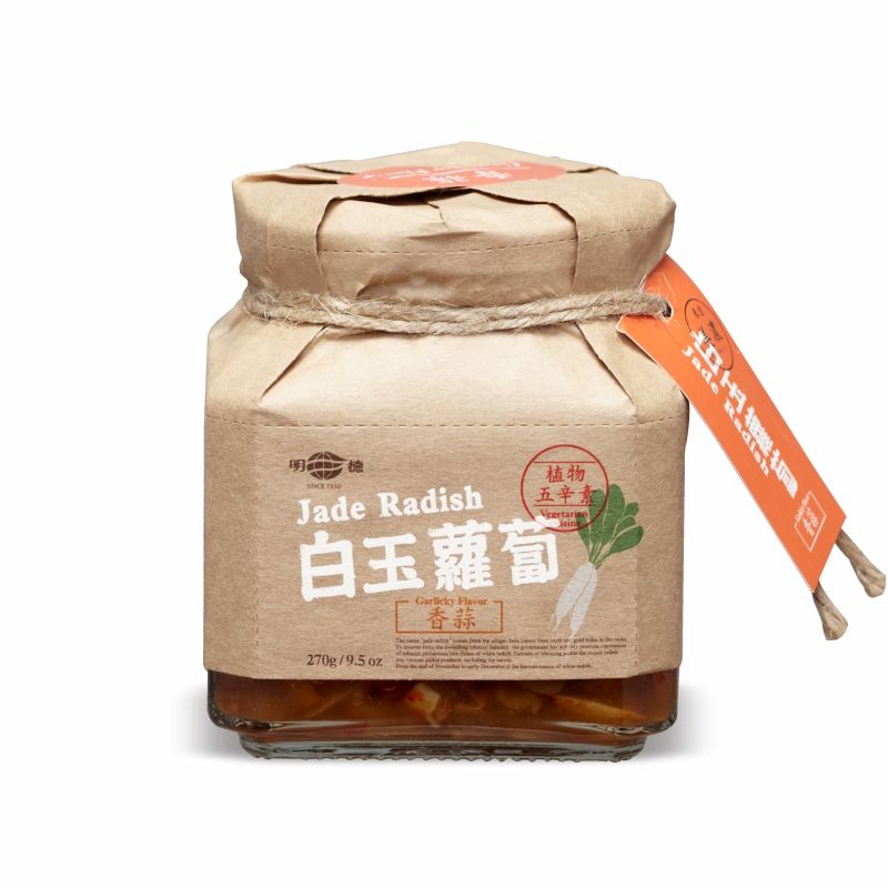 明德自耕小農白玉蘿蔔/ 香蒜