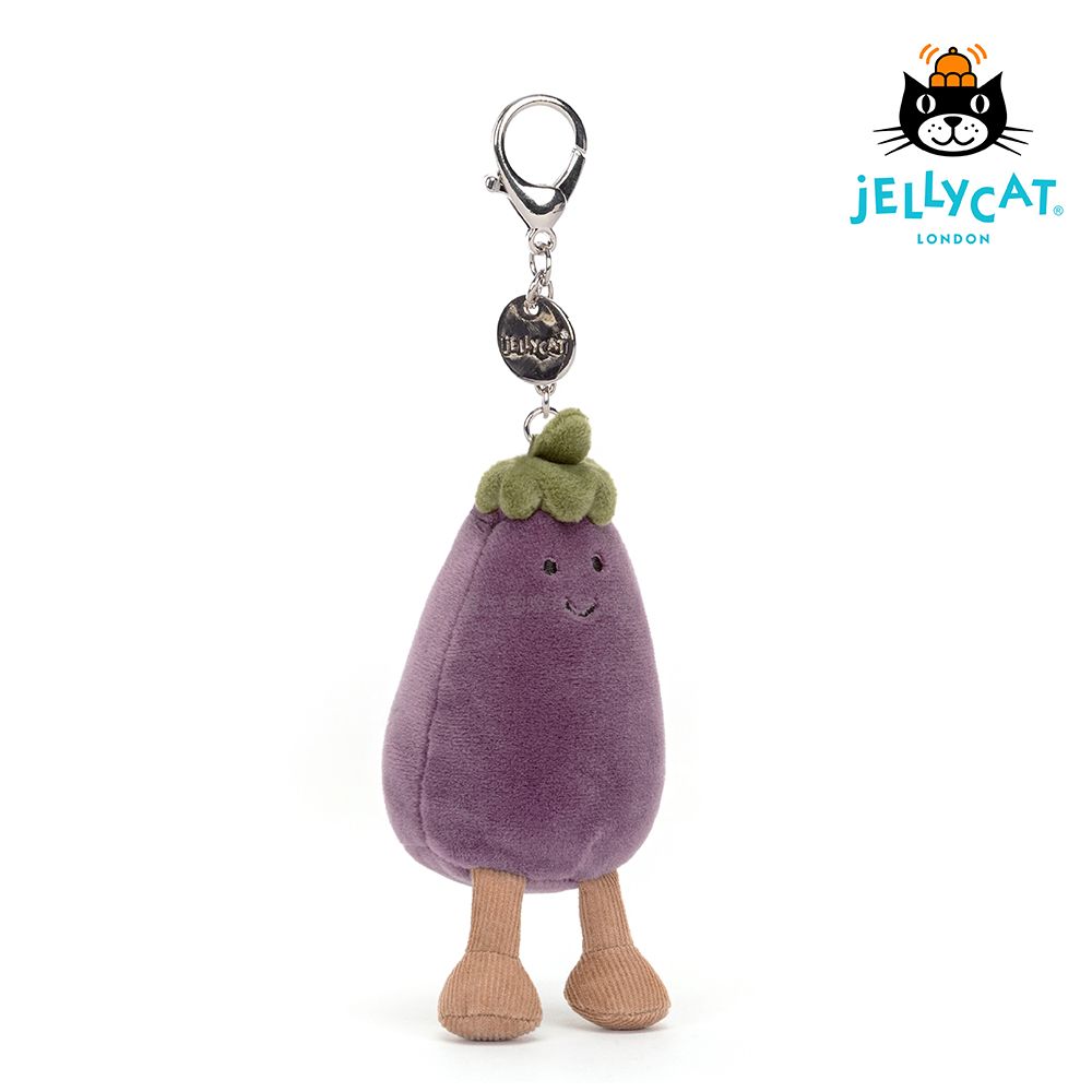 Jellycat吊飾/鑰匙圈/ 迷人茄子
