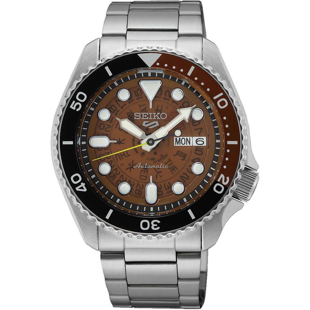 SEIKO 精工 5 Sports 系列 1970年代復刻機械錶-42.5mm SRPJ47K1 4R36-13N0U