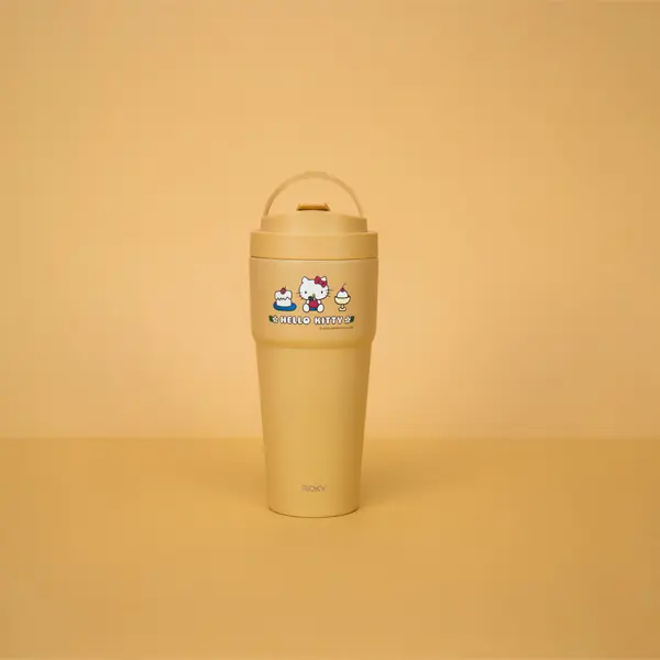 WOKY沃廚 X SANRIO-[●●]渾圓杯/ 770ml/ 漫享暄時/ 烏龍