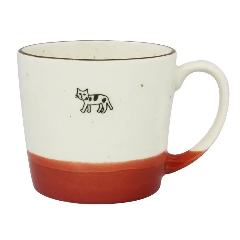 日本 IZAWA a cup of happiness 掛杯/ Cat Red