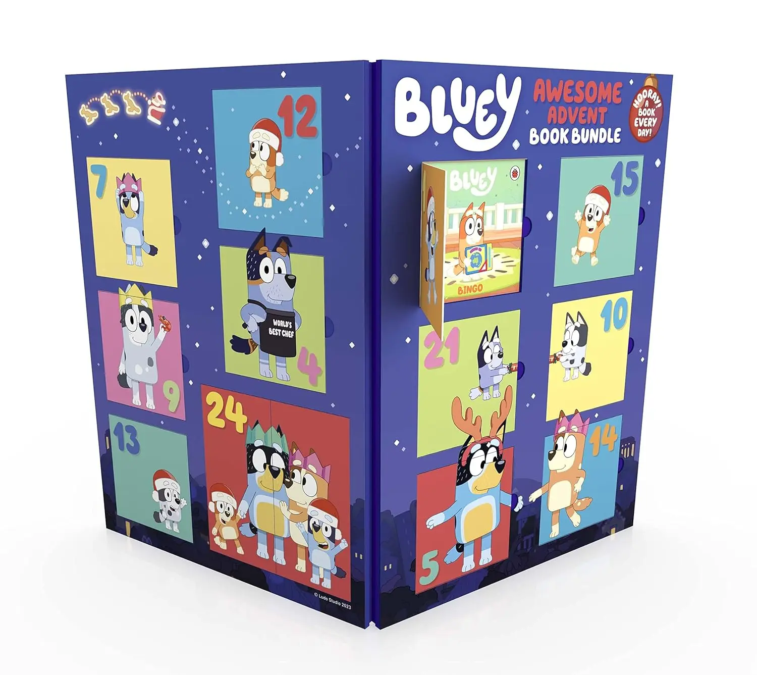 Bluey: Awesome Advent Book Bundle An Advent Calendar