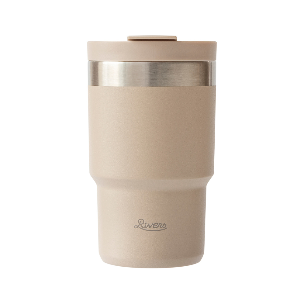 RIVERS WALLMUG SHADE不鏽鋼隨行杯/ 300ml/ 米白