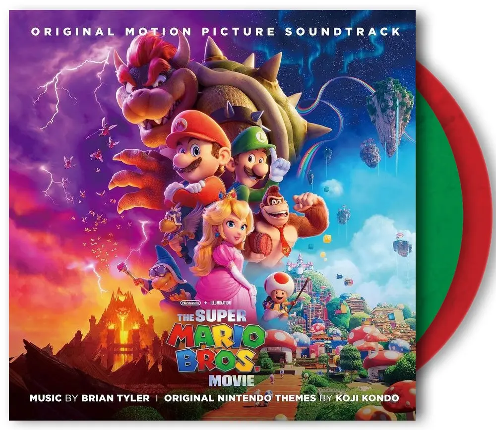 The Super Mario Bros. Movie: Original Soundtrack (2LP/Red & Green Vinyl/完全生産限定盤)