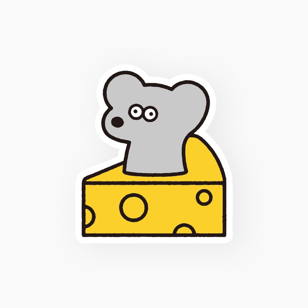 日本 ANDY THE MOUSE 貼紙/ E
