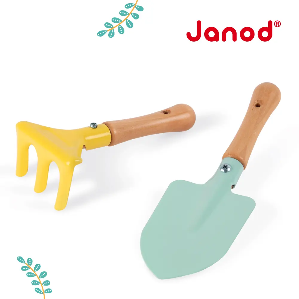 Janod大自然小園藝/ 小鏟與耙