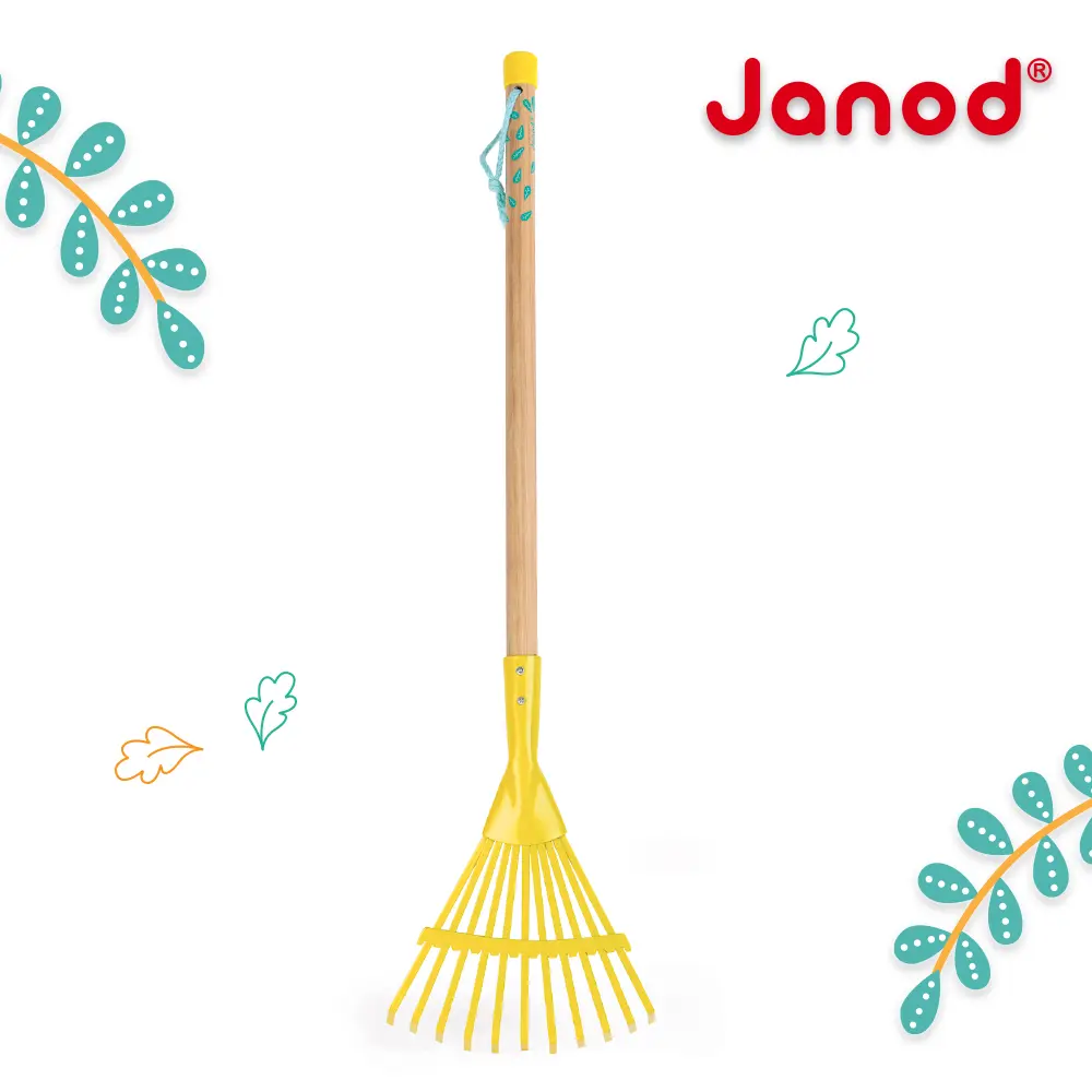 Janod大自然小園藝/ 長柄耙