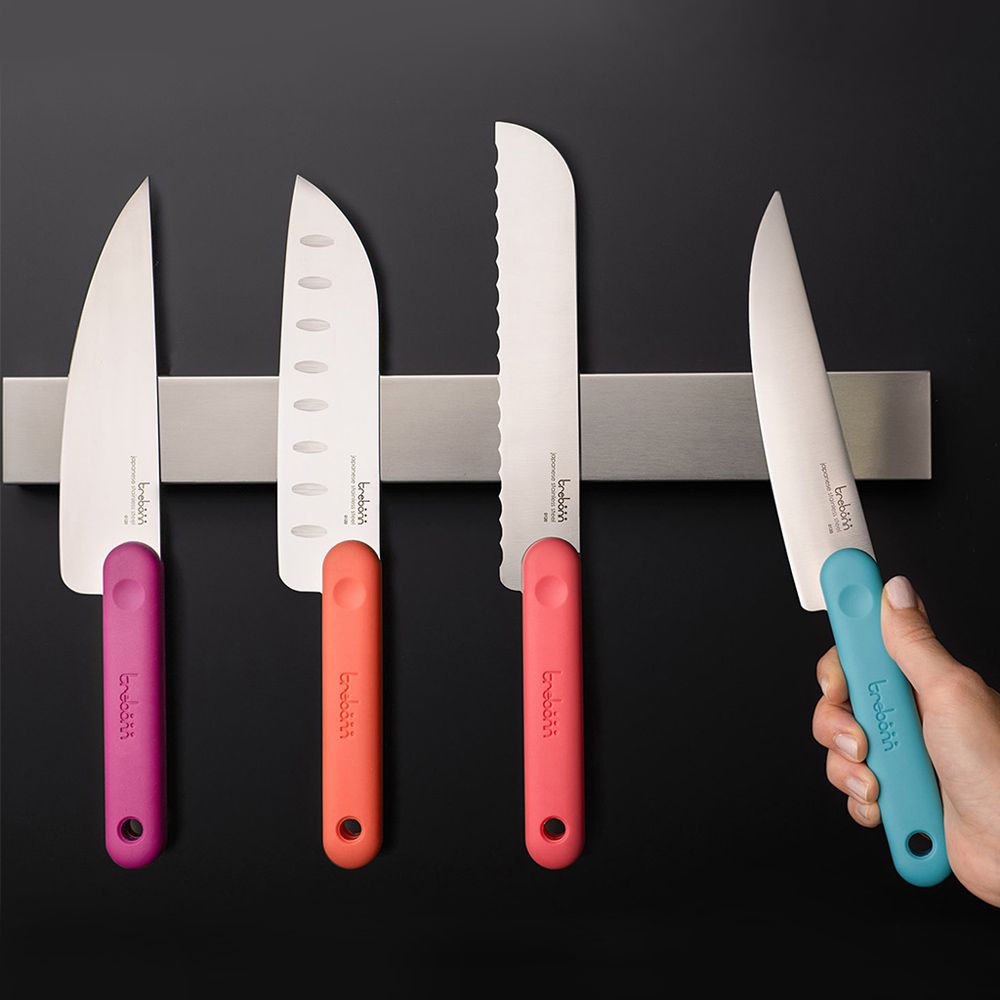 trebonn Knives專業刀具四件組/ 主廚刀+切肉刀+麵包刀+三德刀