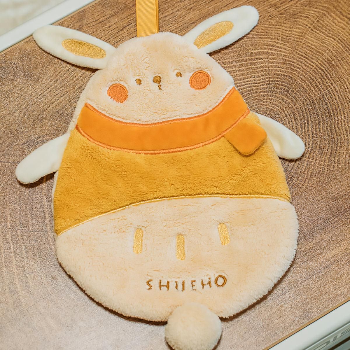 樹可小動物珊瑚絨擦手巾/ 小兔兔