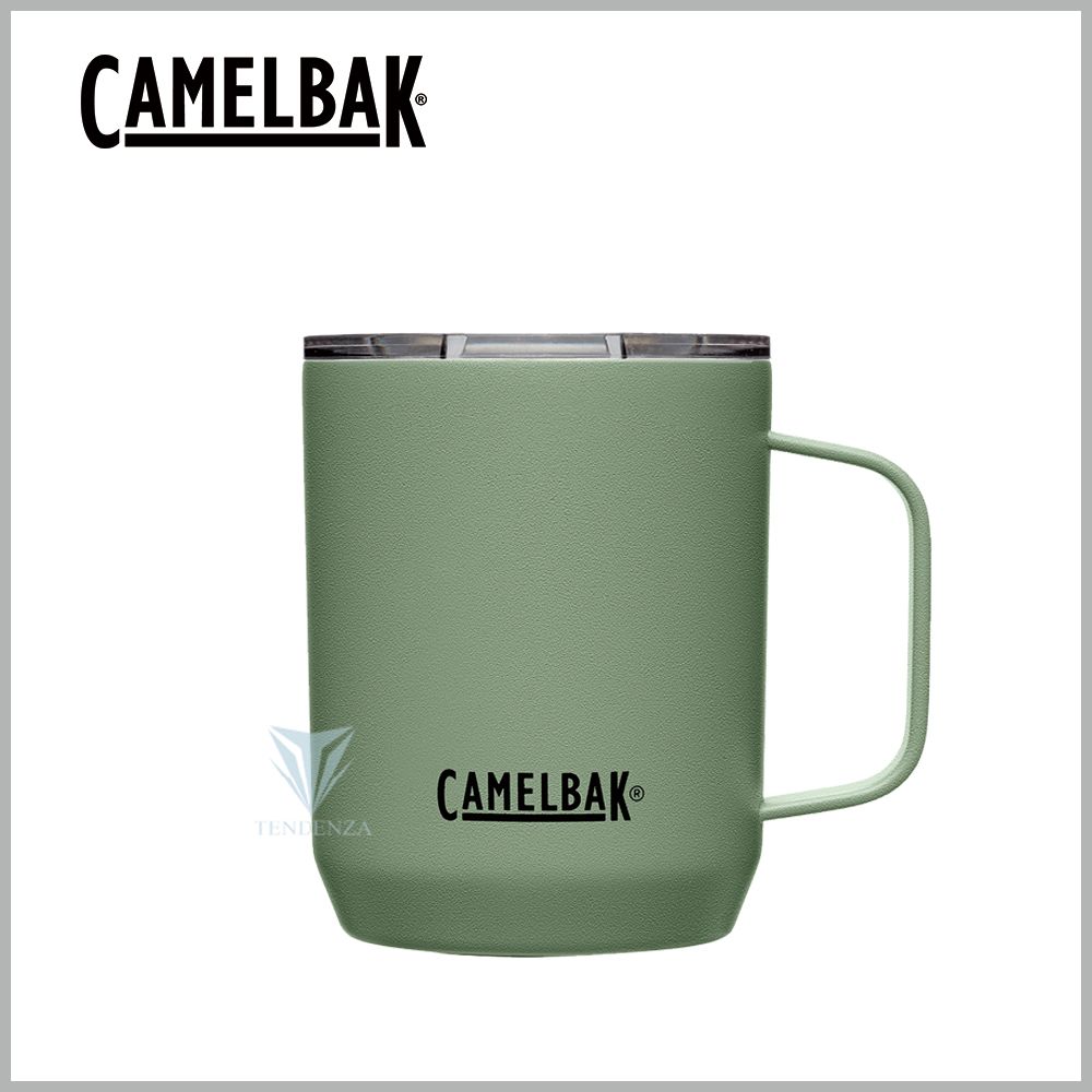【CamelBak】CB2393301035 350ml Camp Mug 不鏽鋼露營保溫馬克杯(保冰) 灰綠