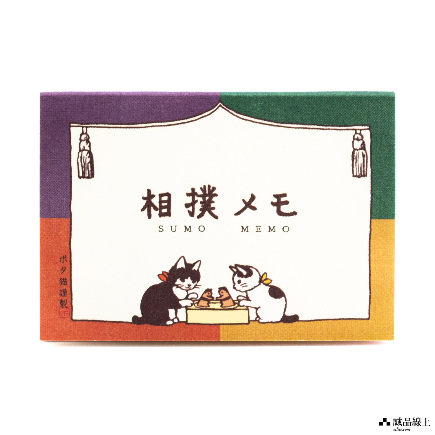 日本 POTTERING CAT 便條紙/ 相撲