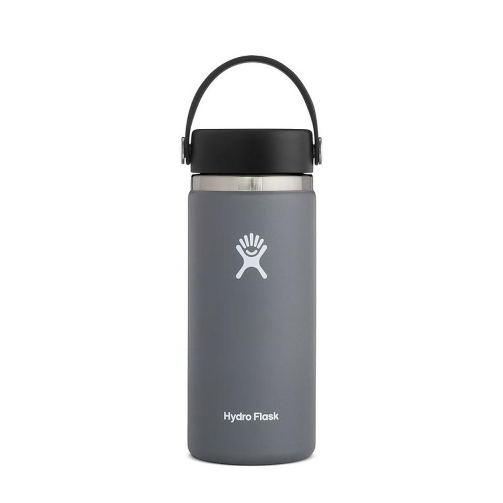 Hydro Flask 16oz寬口真空保溫鋼瓶/ 石板灰