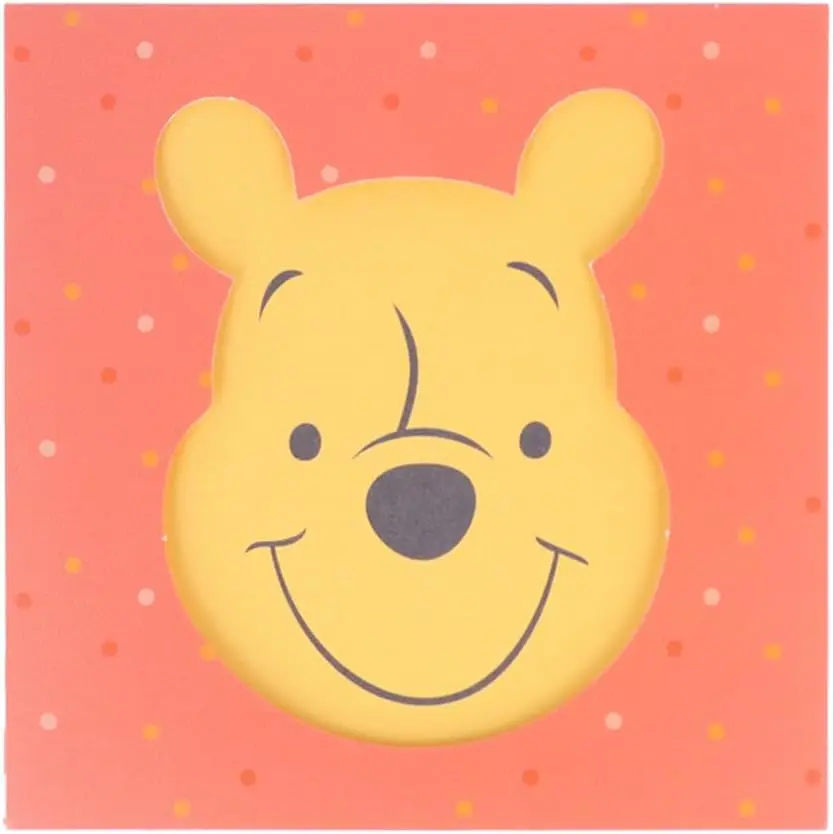 日本 sun-star 方型便條紙本/ 迪士尼/ 小熊維尼/ A