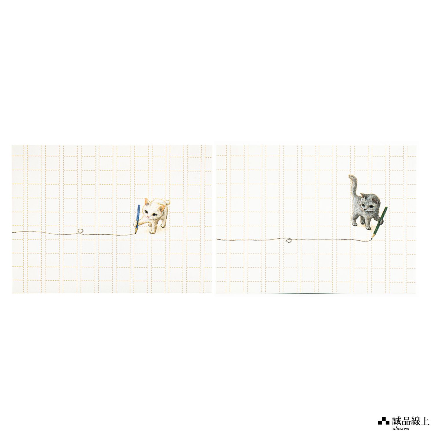 日本 POTTERING CAT 超迷你作文紙信封