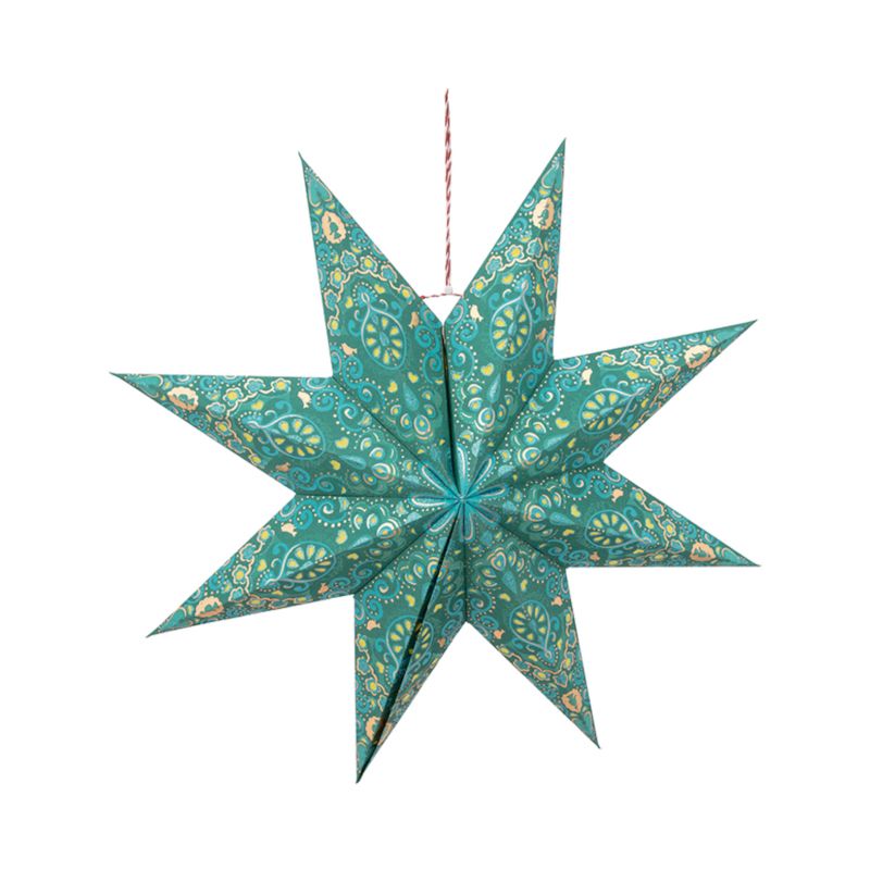 PIP STUDIO Winter Wonderland 綠紙星星花60cm