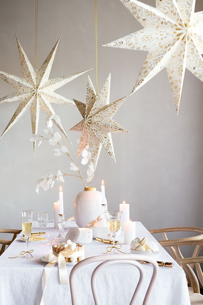 PIP STUDIO Royal Winter White 紙星星110cm 