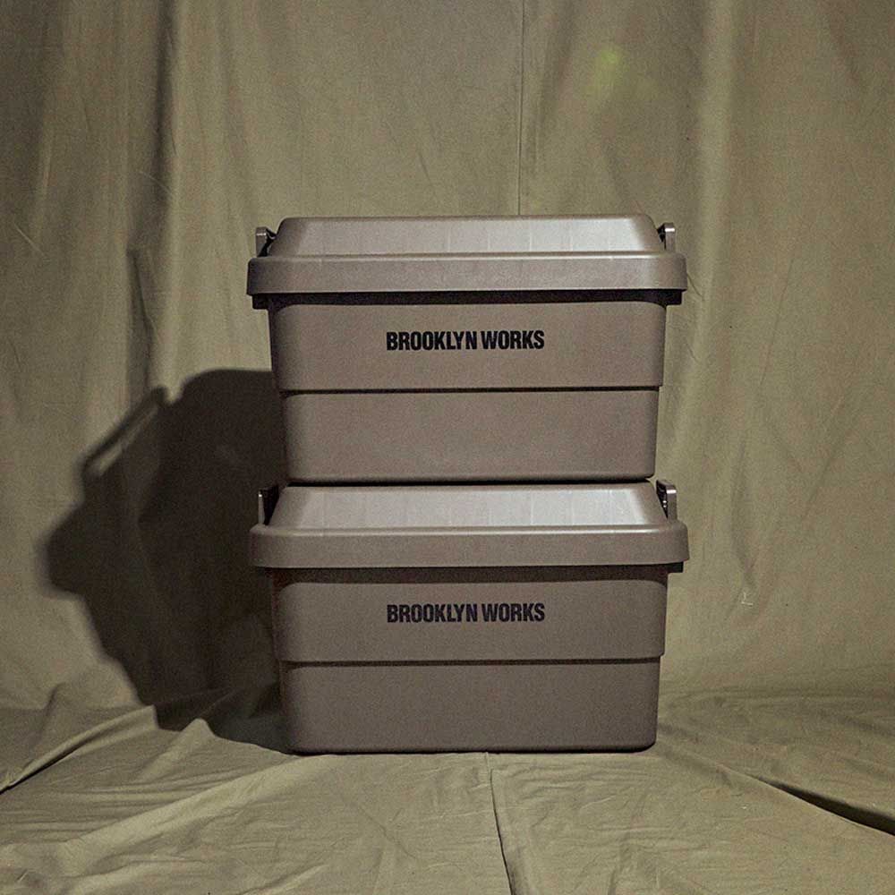 獨家超值🚩BROOKLYNWORKS Cargo多功能耐重露營箱50L-深棕色