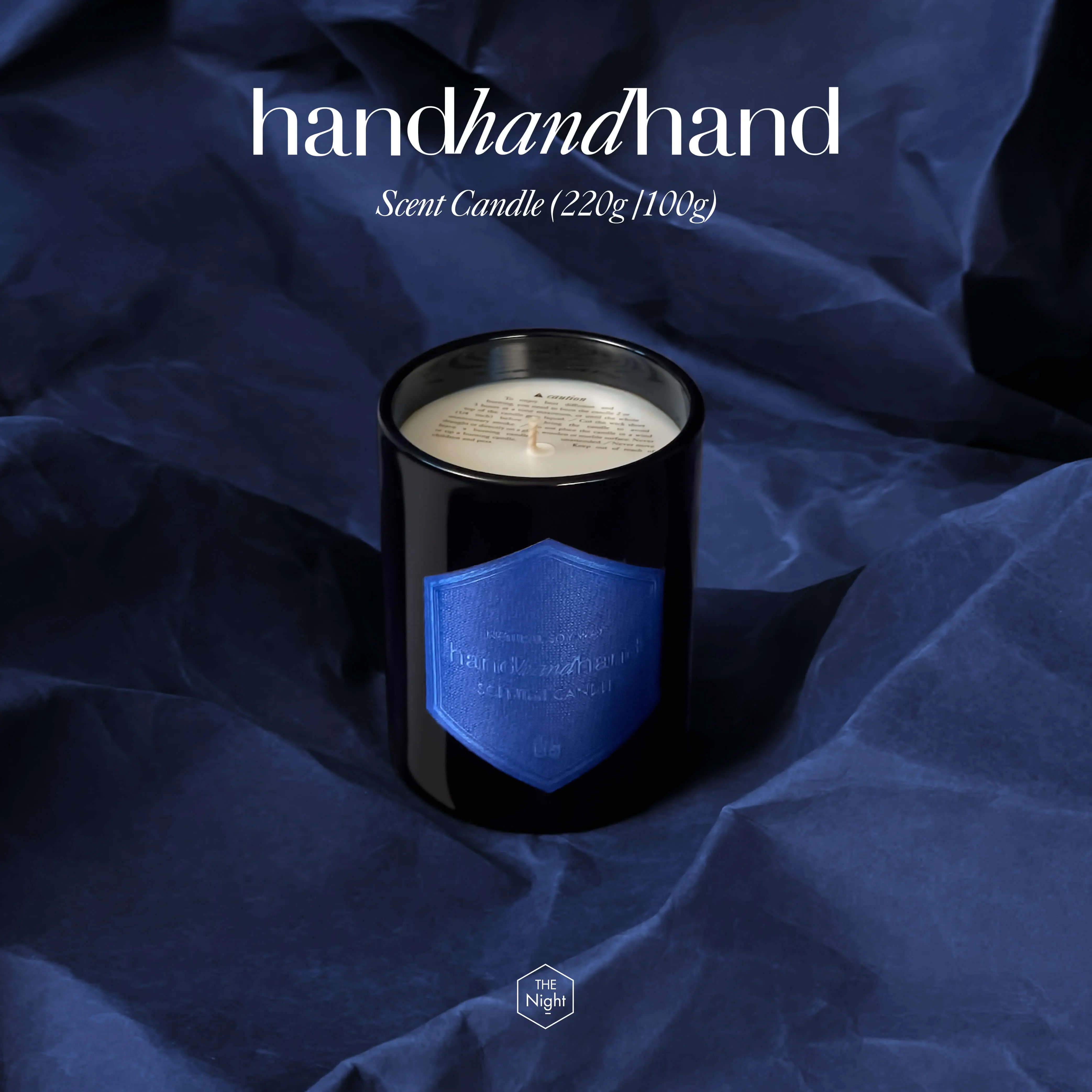 handhandhand香氛蠟燭/ 木質煙灰/ 100g