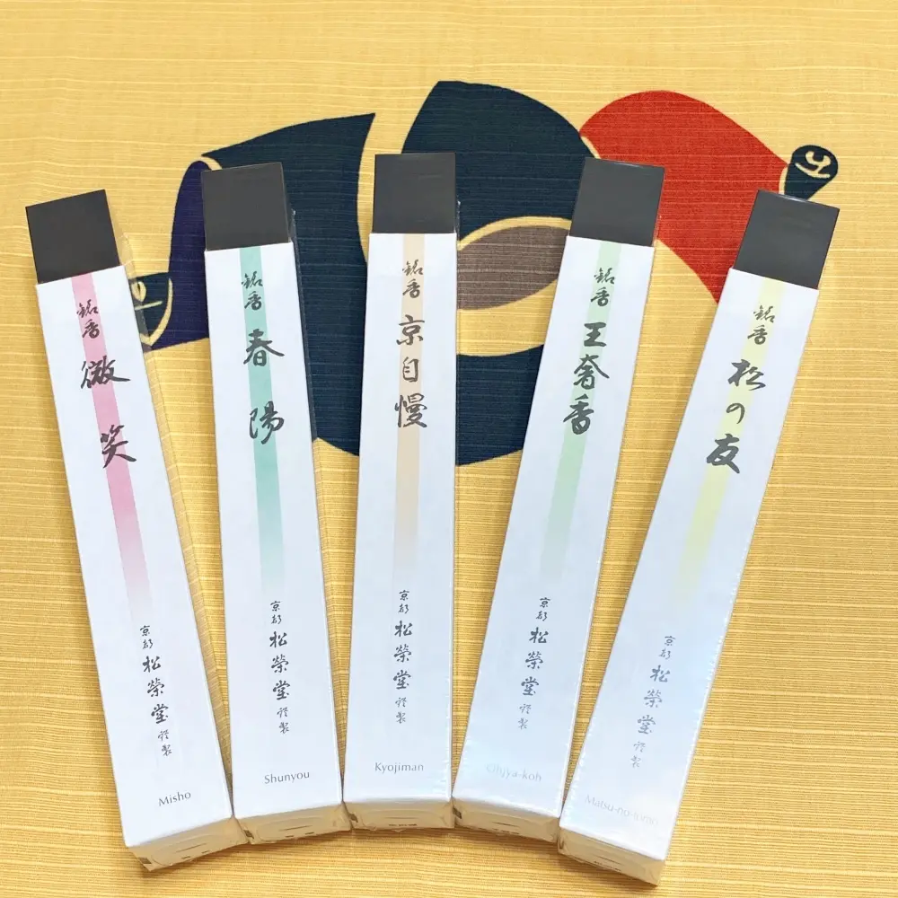 【京都松榮堂】高級線香系列-微笑(36支/盒)