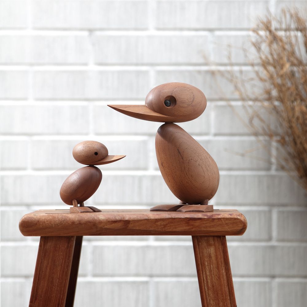 北歐櫥窗/Architectmade Duck 手工木鴨(鴨媽媽)